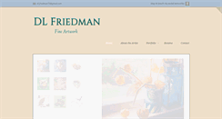 Desktop Screenshot of dlfriedman.com